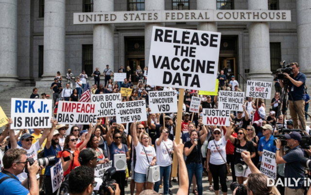 케네디 주니어 백신 정책 제동 건 바이든 임명 판사에 ‘탄핵’ 요구 분출